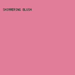 E17D98 - Shimmering Blush color image preview
