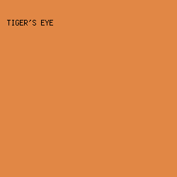 E18745 - Tiger's Eye color image preview