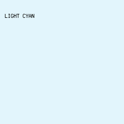 E2F5FC - Light Cyan color image preview