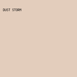 E3CDBC - Dust Storm color image preview