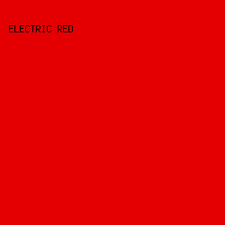 E40002 - Electric Red color image preview