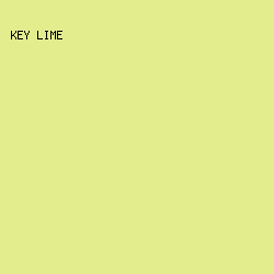 E4ED8E - Key Lime color image preview