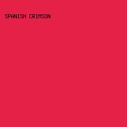 E62148 - Spanish Crimson color image preview