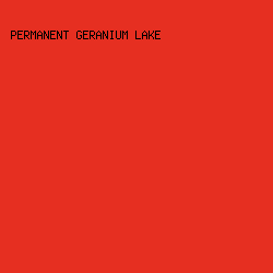 E62F21 - Permanent Geranium Lake color image preview