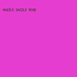 E63ED0 - Razzle Dazzle Rose color image preview