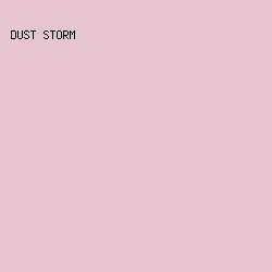 E6C4D0 - Dust Storm color image preview