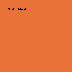 E97238 - Chinese Orange color image preview