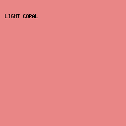 E98686 - Light Coral color image preview