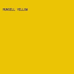 EBC404 - Munsell Yellow color image preview