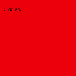 EC000B - KU Crimson color image preview
