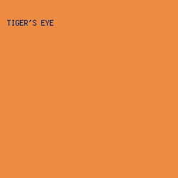 EC8B41 - Tiger's Eye color image preview
