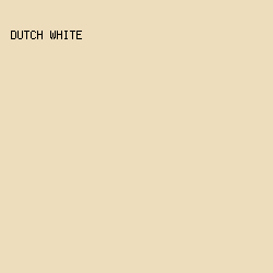 EDDDBD - Dutch White color image preview