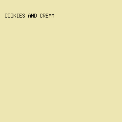 EDE6B2 - Cookies And Cream color image preview