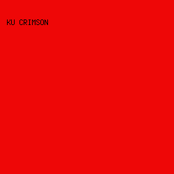 EE0707 - KU Crimson color image preview