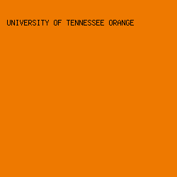EE7900 - University Of Tennessee Orange color image preview