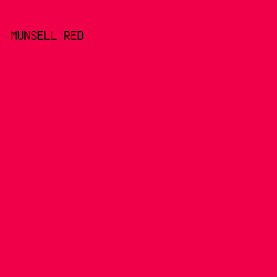 EF0048 - Munsell Red color image preview
