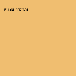 F0BE70 - Mellow Apricot color image preview