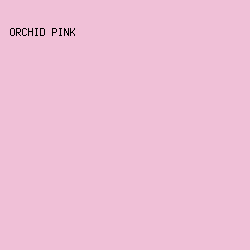 F0C0D7 - Orchid Pink color image preview