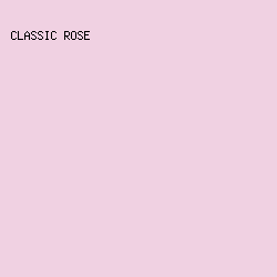 F0D1E2 - Classic Rose color image preview