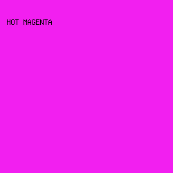 F21FF0 - Hot Magenta color image preview