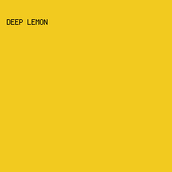F2CA1F - Deep Lemon color image preview