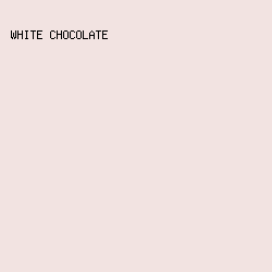 F2E3E1 - White Chocolate color image preview