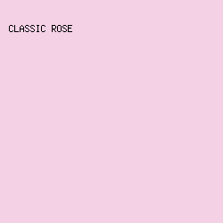 F4D1E5 - Classic Rose color image preview