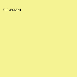 F5F393 - Flavescent color image preview
