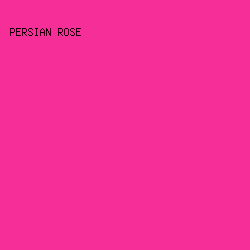 F62E97 - Persian Rose color image preview