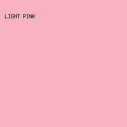 F6B3BD - Light Pink color image preview