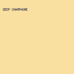 F9DFA0 - Deep Champagne color image preview