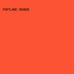 FB5333 - Portland Orange color image preview