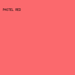 FB696D - Pastel Red color image preview