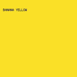 FBE028 - Banana Yellow color image preview