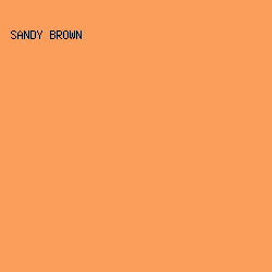 FC9E5B - Sandy Brown color image preview
