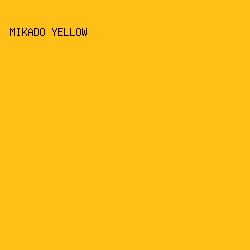 FEBF16 - Mikado Yellow color image preview