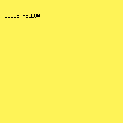 FEF357 - Dodie Yellow color image preview