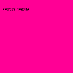 FF0095 - Process Magenta color image preview
