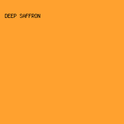 FFA12F - Deep Saffron color image preview