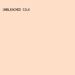 FFDEC8 - Unbleached Silk color image preview