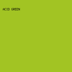 A2C423 - Acid Green color image preview