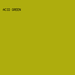 AEAD0D - Acid Green color image preview