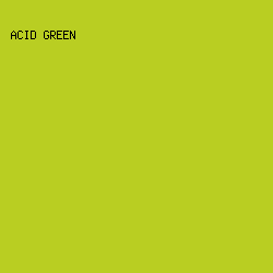 B9CE22 - Acid Green color image preview