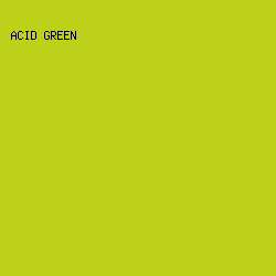 BDD01A - Acid Green color image preview