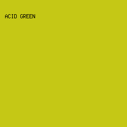 c5c815 - Acid Green color image preview