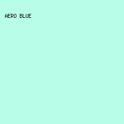 b8fde7 - Aero Blue color image preview