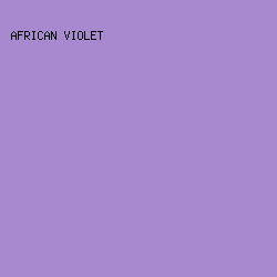 A888CE - African Violet color image preview