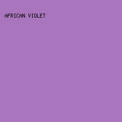 A975BC - African Violet color image preview
