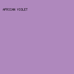 AF88BD - African Violet color image preview