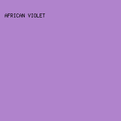 B083CC - African Violet color image preview